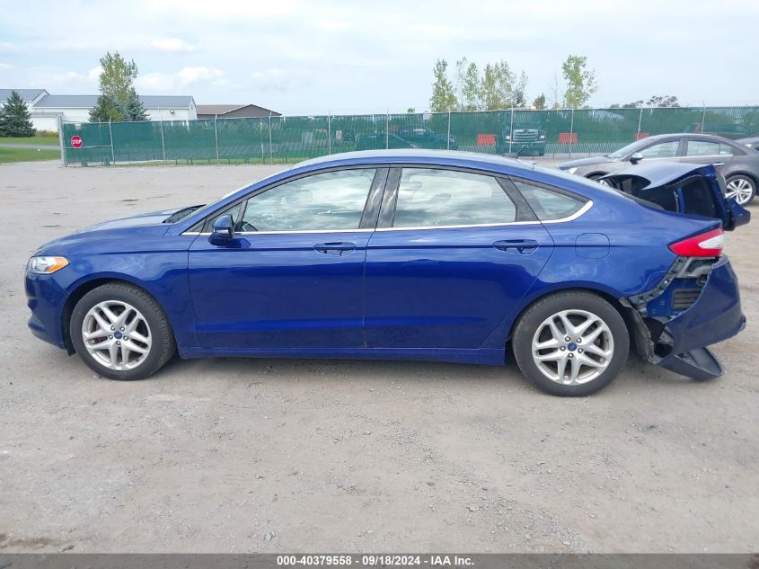 2013 Ford Fusion Se VIN: 3FA6P0H73DR182344 Lot: 40379558