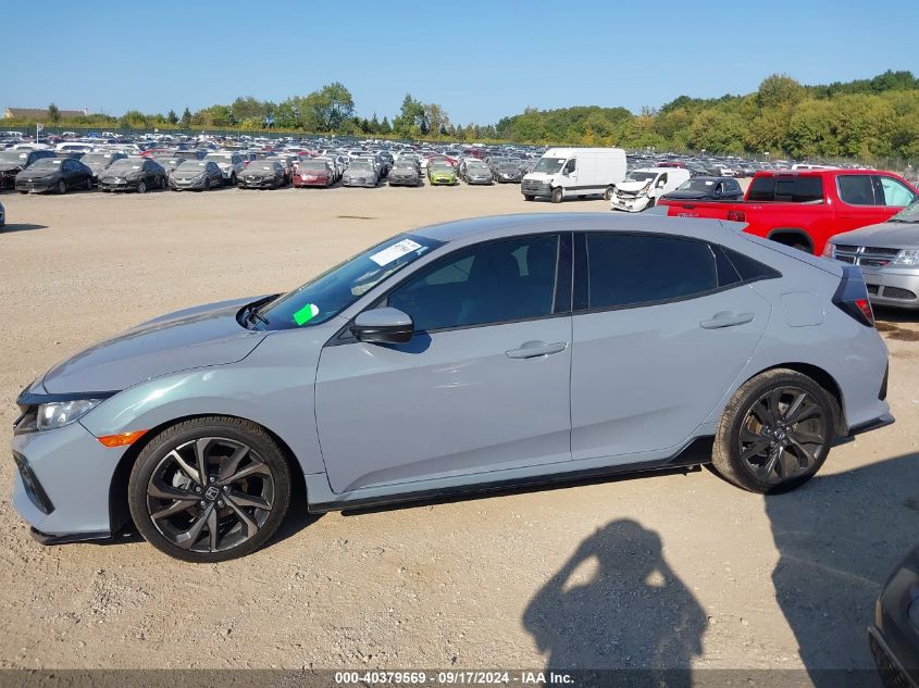 2019 Honda Civic Sport VIN: SHHFK7H46KU224834 Lot: 40379569