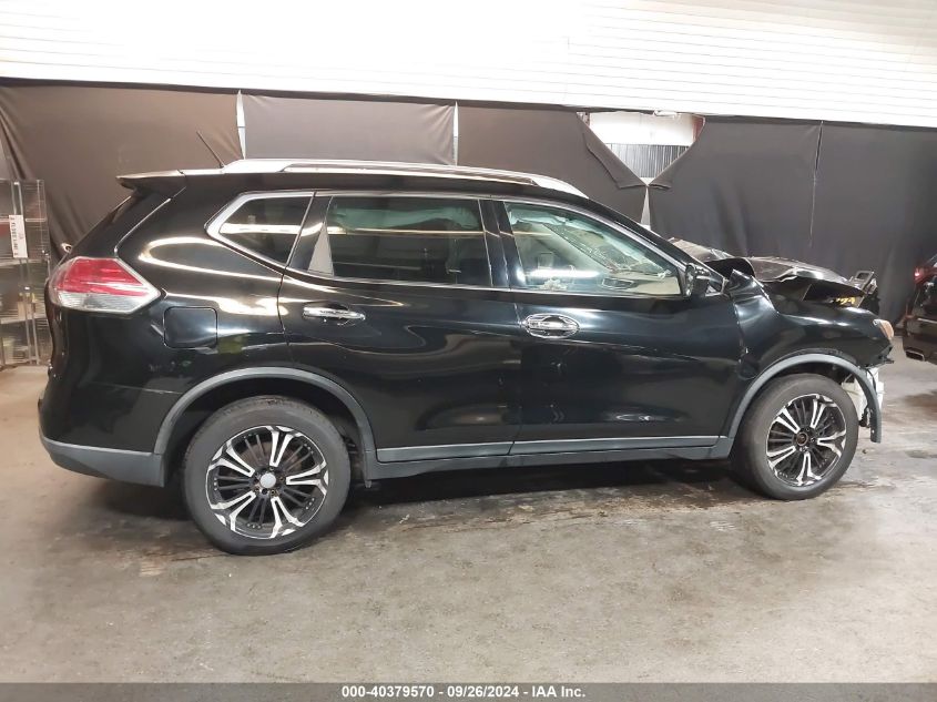 2015 Nissan Rogue Sv VIN: KNMAT2MVXFP505556 Lot: 40379570