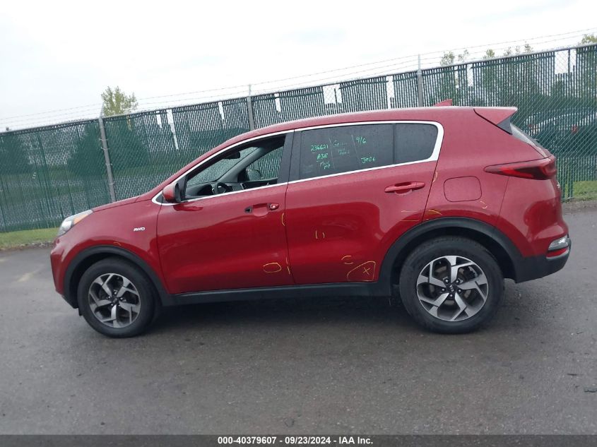 2020 Kia Sportage Lx VIN: KNDPMCAC9L7642290 Lot: 40379607