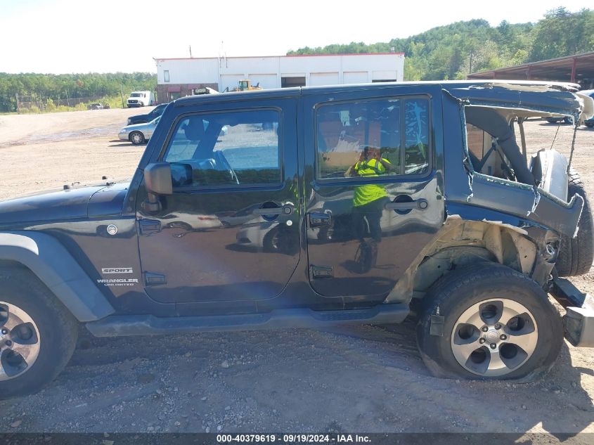 2015 Jeep Wrangler Unlimited Sport Rhd VIN: 1C4BJWKG4FL729547 Lot: 40379619