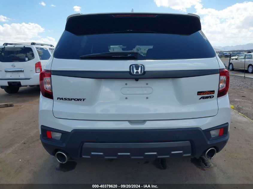 5FNYF8H66NB027382 2022 Honda Passport Awd Trailsport