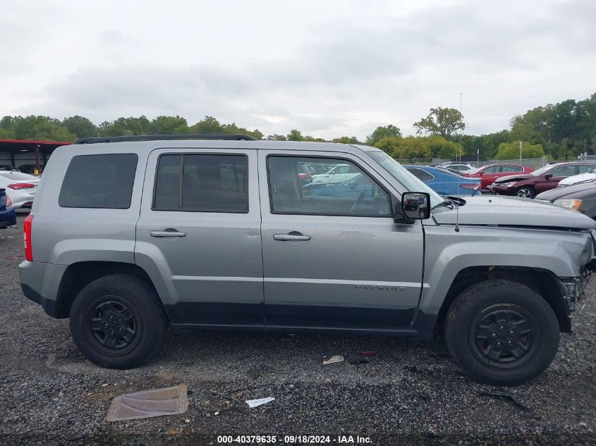 2017 Jeep Patriot Sport 4X4 VIN: 1C4NJRBB2HD138827 Lot: 40379635