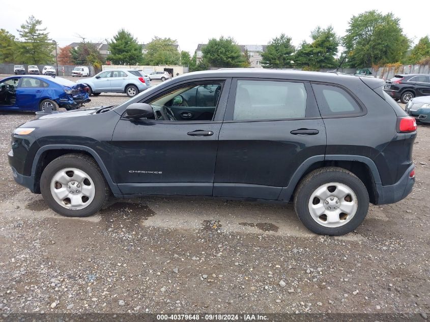 2015 Jeep Cherokee Sport VIN: 1C4PJMAB0FW594338 Lot: 40379648