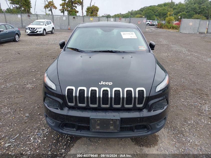 2015 Jeep Cherokee Sport VIN: 1C4PJMAB0FW594338 Lot: 40379648