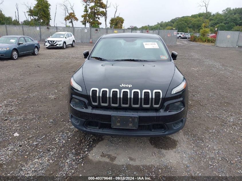 2015 Jeep Cherokee Sport VIN: 1C4PJMAB0FW594338 Lot: 40379648