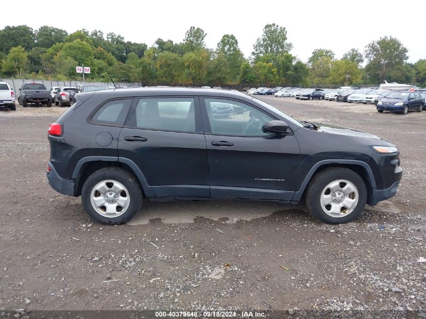 2015 Jeep Cherokee Sport VIN: 1C4PJMAB0FW594338 Lot: 40379648