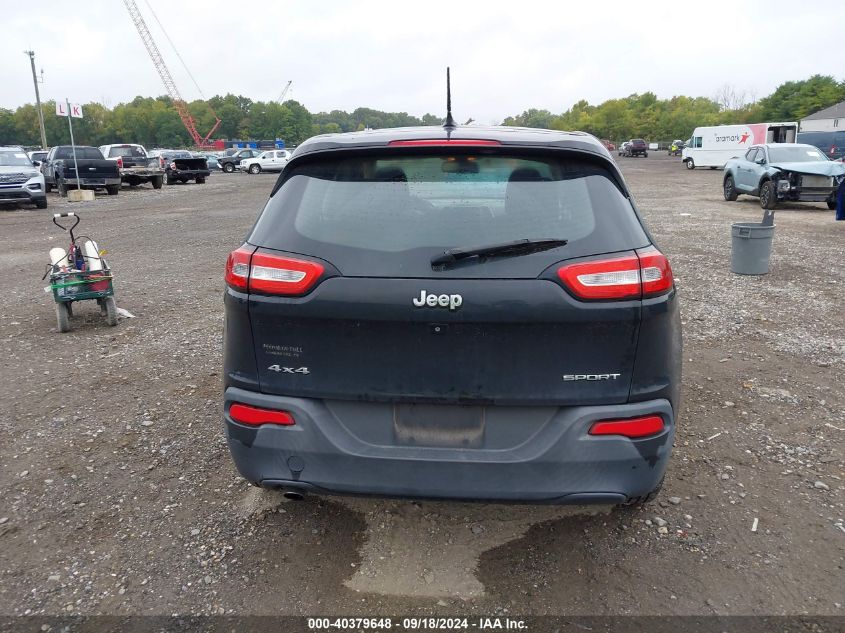 2015 Jeep Cherokee Sport VIN: 1C4PJMAB0FW594338 Lot: 40379648