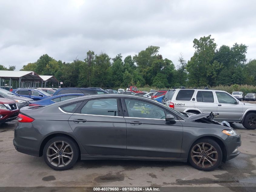 2017 FORD FUSION SE - 3FA6P0H91HR154923