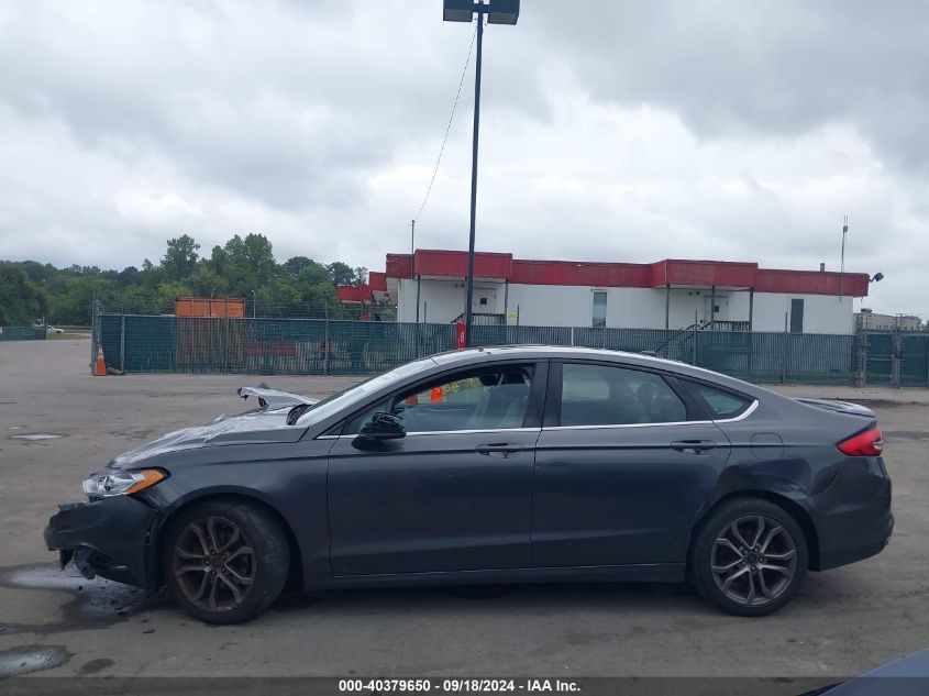 2017 FORD FUSION SE - 3FA6P0H91HR154923