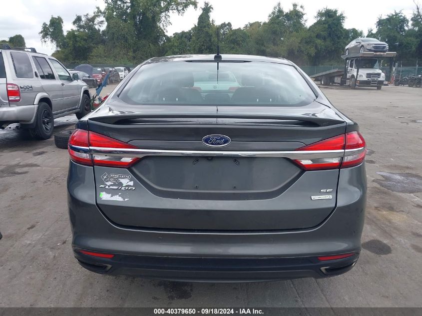 2017 FORD FUSION SE - 3FA6P0H91HR154923