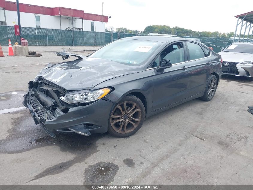 2017 FORD FUSION SE - 3FA6P0H91HR154923