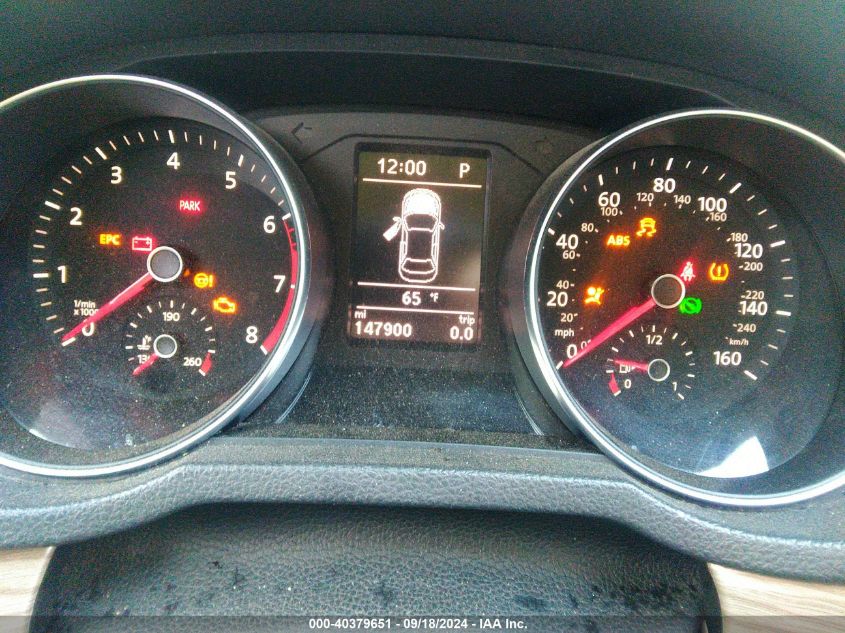 2016 Volkswagen Passat 1.8T Se VIN: 1VWBS7A3XGC016295 Lot: 40379651