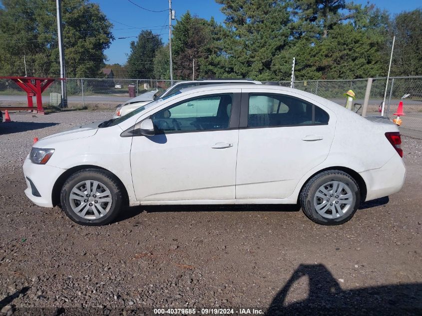 2018 Chevrolet Sonic Ls Auto VIN: 1G1JB5SH6J4113808 Lot: 40379685