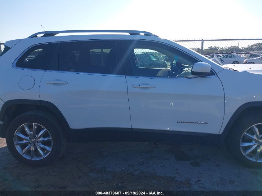 2014 Jeep Cherokee Limited VIN: 1C4PJMDB6EW204031 Lot: 40379687