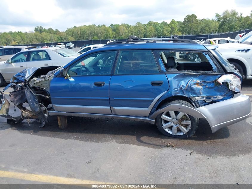 4S4BP61C687351414 2008 Subaru Outback 2.5I/2.5I L.l. Bean Edition