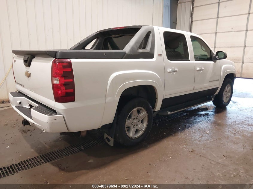 2007 CHEVROLET AVALANCHE 1500 VIN: 3GNFK12307G285765