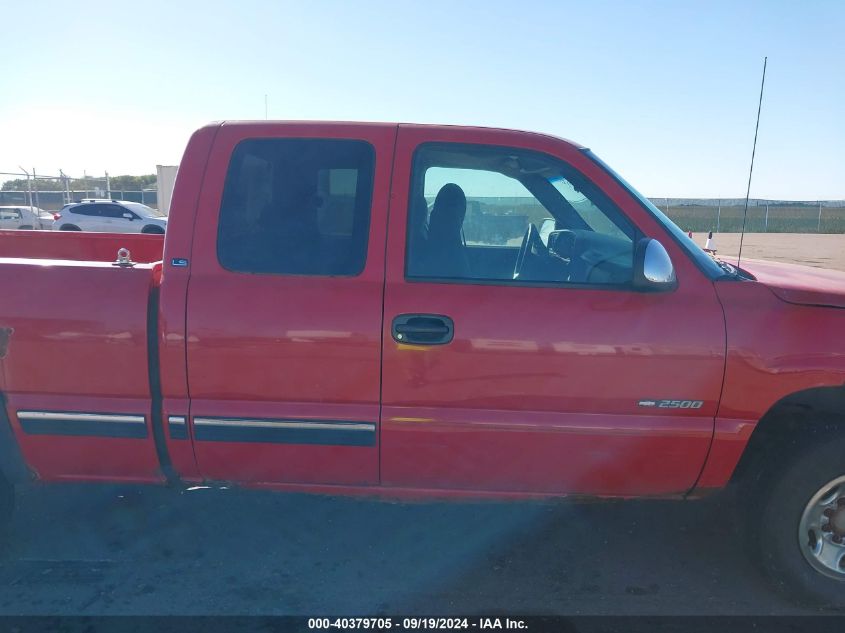 2001 Chevrolet Silverado 2500 Ls VIN: 1GCGK29U91Z309036 Lot: 40379705