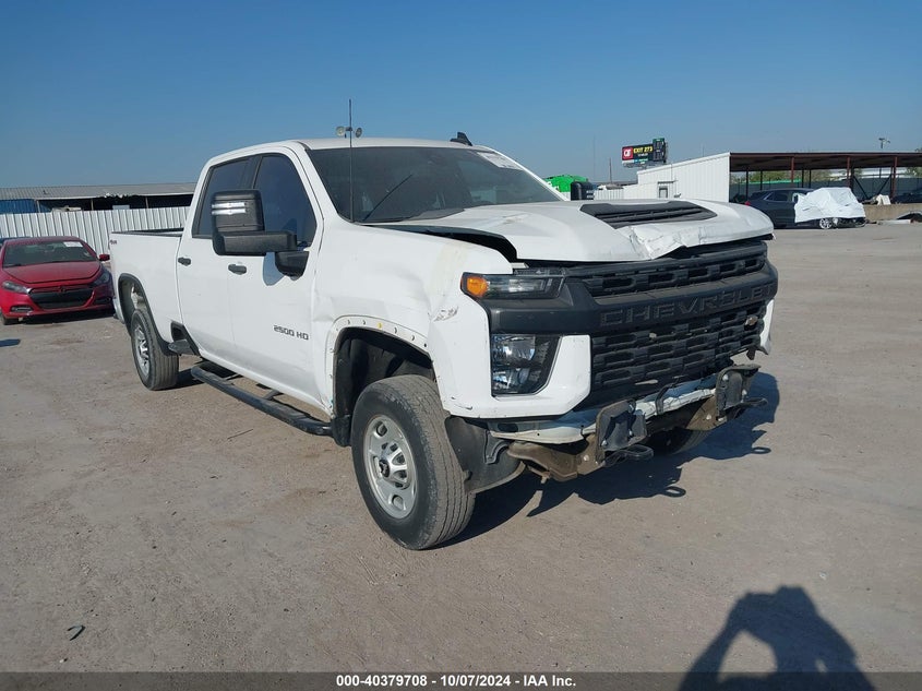 Vin: 1gc1yle70nf189192, lot: 40868273, chevrolet silverado 2500hd 4wd  long bed wt 2022 img_1