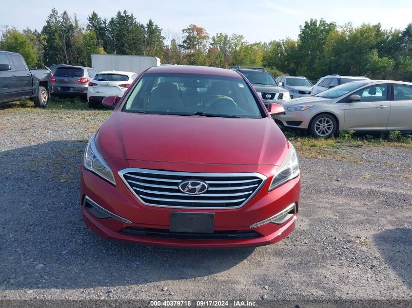 2015 Hyundai Sonata Se VIN: 5NPE24AF5FH123654 Lot: 40379718