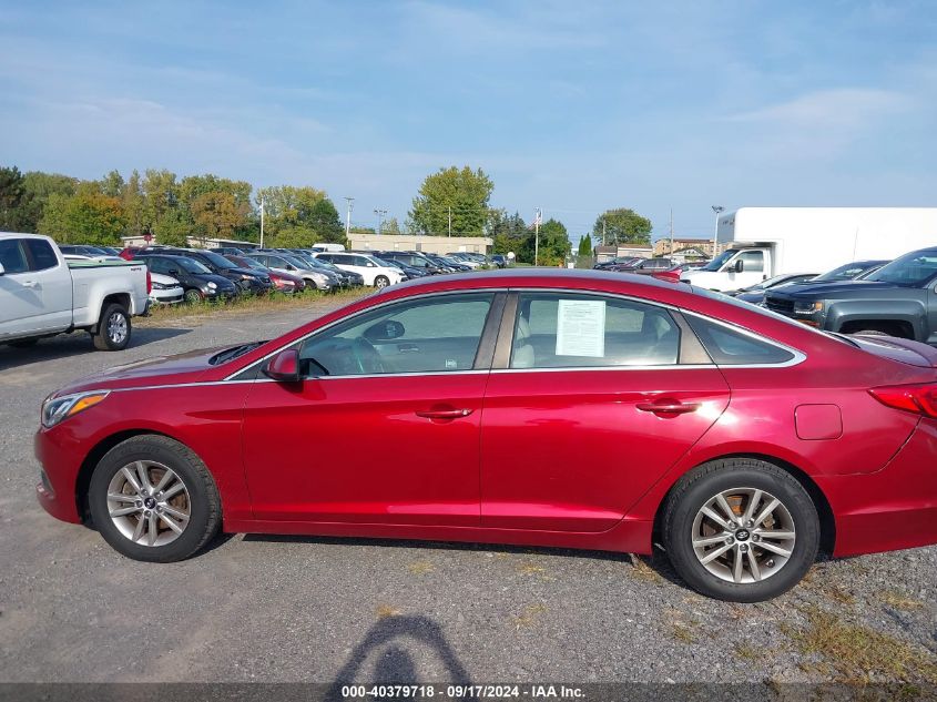 2015 Hyundai Sonata Se VIN: 5NPE24AF5FH123654 Lot: 40379718