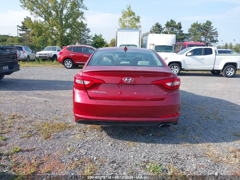 2015 Hyundai Sonata Se VIN: 5NPE24AF5FH123654 Lot: 40379718