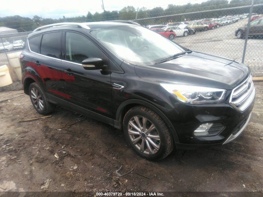 2017 FORD ESCAPE TITANIUM - 1FMCU0JD8HUB85823