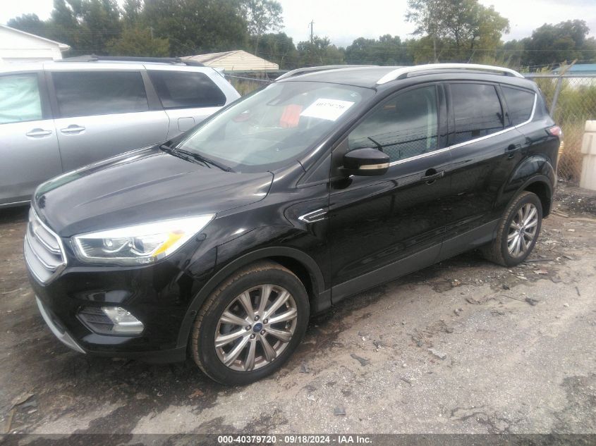 2017 FORD ESCAPE TITANIUM - 1FMCU0JD8HUB85823