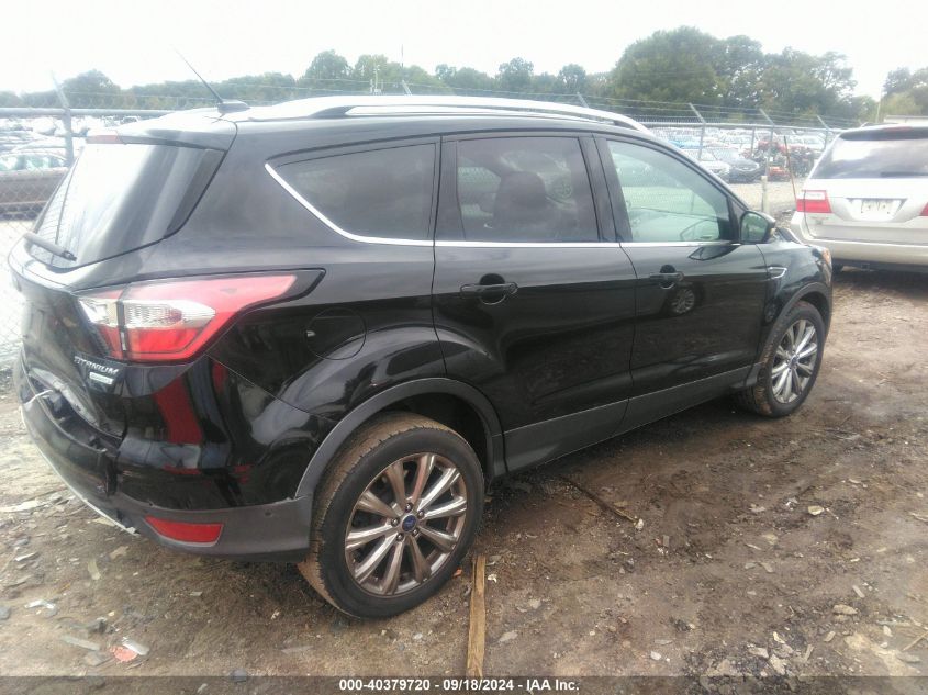 2017 FORD ESCAPE TITANIUM - 1FMCU0JD8HUB85823