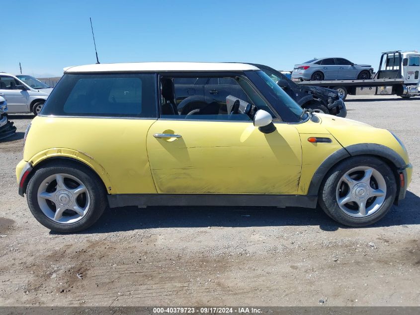 2004 Mini Cooper VIN: WMWRC33474TJ61350 Lot: 40379723