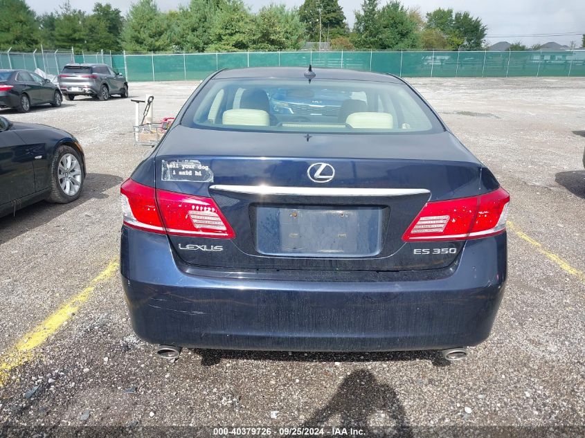 2010 Lexus Es 350 VIN: JTHBK1EG5A2412515 Lot: 40379726