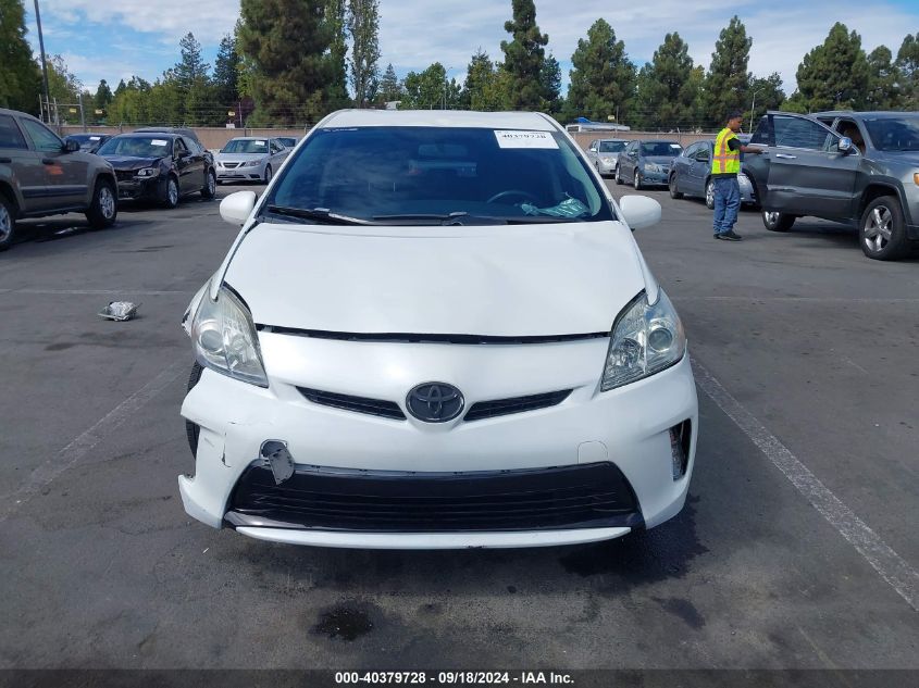 2015 Toyota Prius Two VIN: JTDKN3DU9F0462879 Lot: 40379728