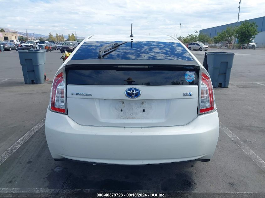 2015 Toyota Prius Two VIN: JTDKN3DU9F0462879 Lot: 40379728