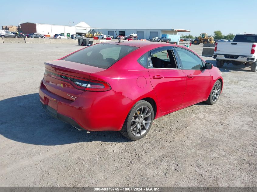 2013 Dodge Dart Sxt VIN: 1C3CDFBH4DD219330 Lot: 40379745