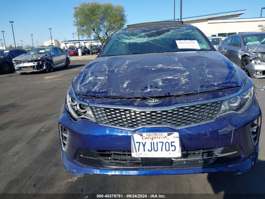 2017 Kia Optima Ex VIN: 5XXGU4L35HG158425 Lot: 40379751