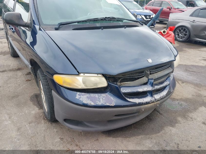 2000 Dodge Grand Caravan Se VIN: 1B4GP44G5YB771995 Lot: 40379755