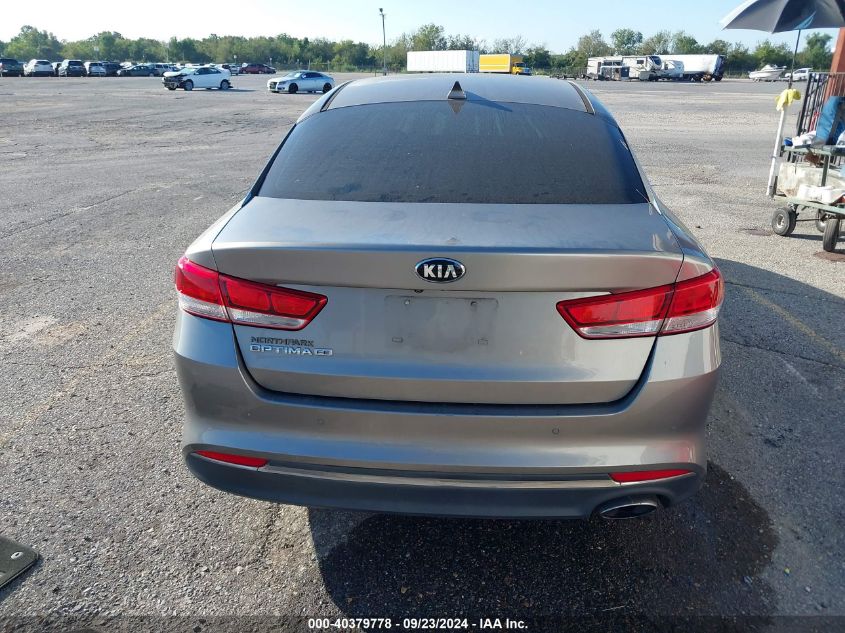 2018 Kia Optima Lx/S VIN: 5XXGT4L36JG196108 Lot: 40379778