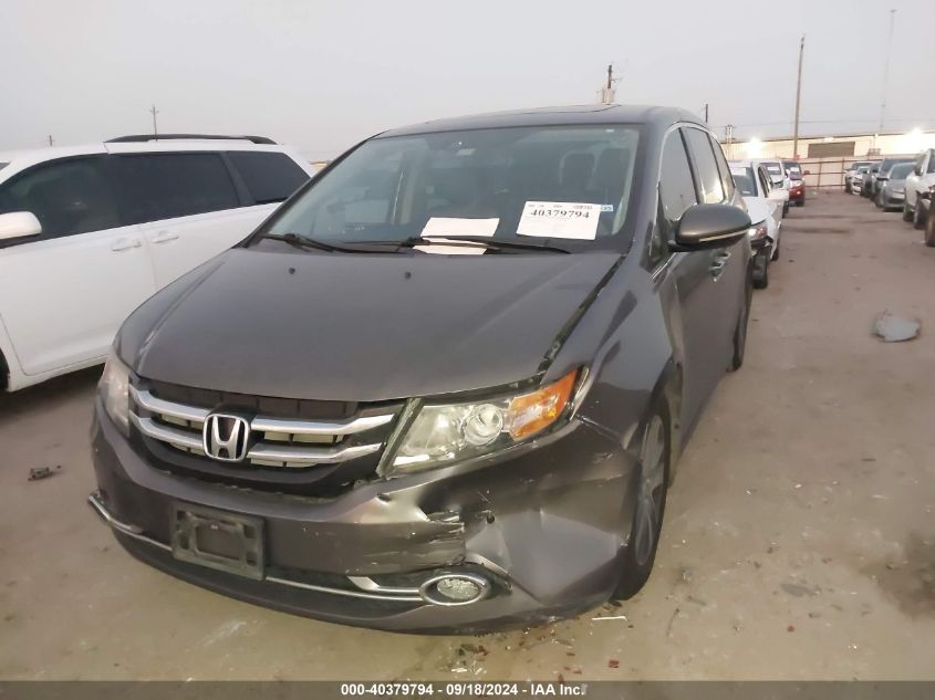 2016 Honda Odyssey Touring/Touring Elite VIN: 5FNRL5H95GB107877 Lot: 40379794