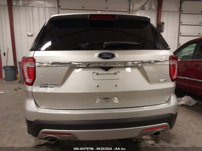 1FM5K8F8XGGC90045 2016 Ford Explorer Limited