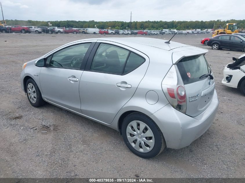 JTDKDTB33E1059616 2014 Toyota Prius C Two