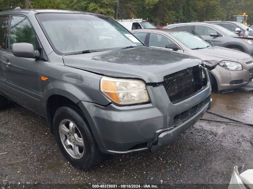 5FNYF18767B022976 2007 Honda Pilot Ex-L