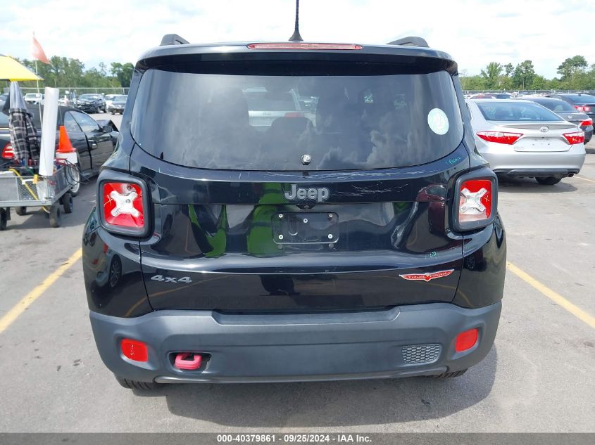 2016 Jeep Renegade Trailhawk VIN: ZACCJBCT1GPD67070 Lot: 40379861