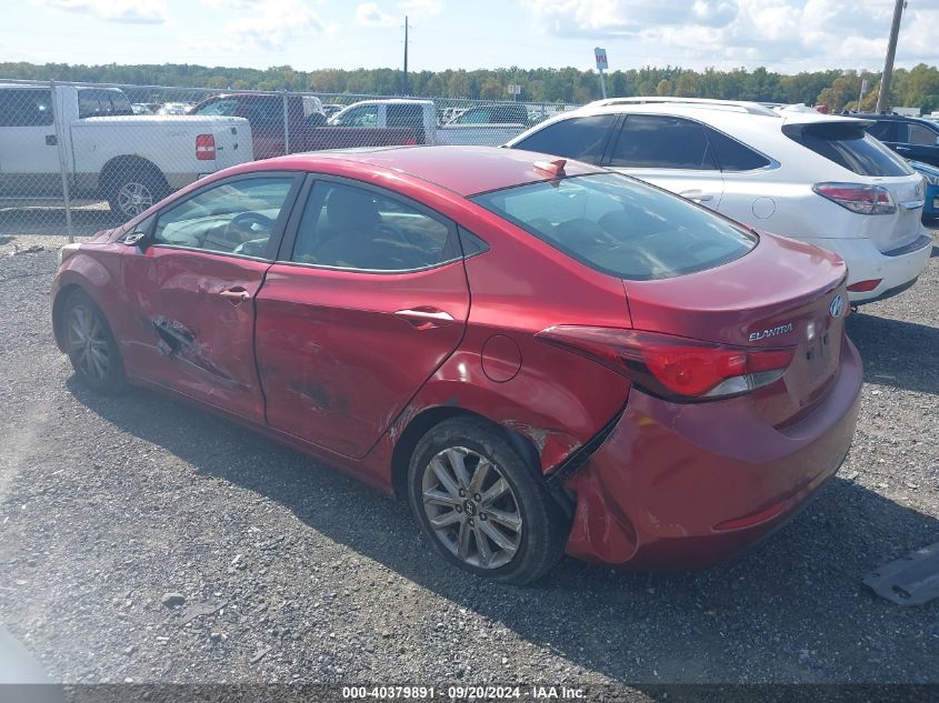 2016 Hyundai Elantra Se VIN: 5NPDH4AEXGH728322 Lot: 40379891