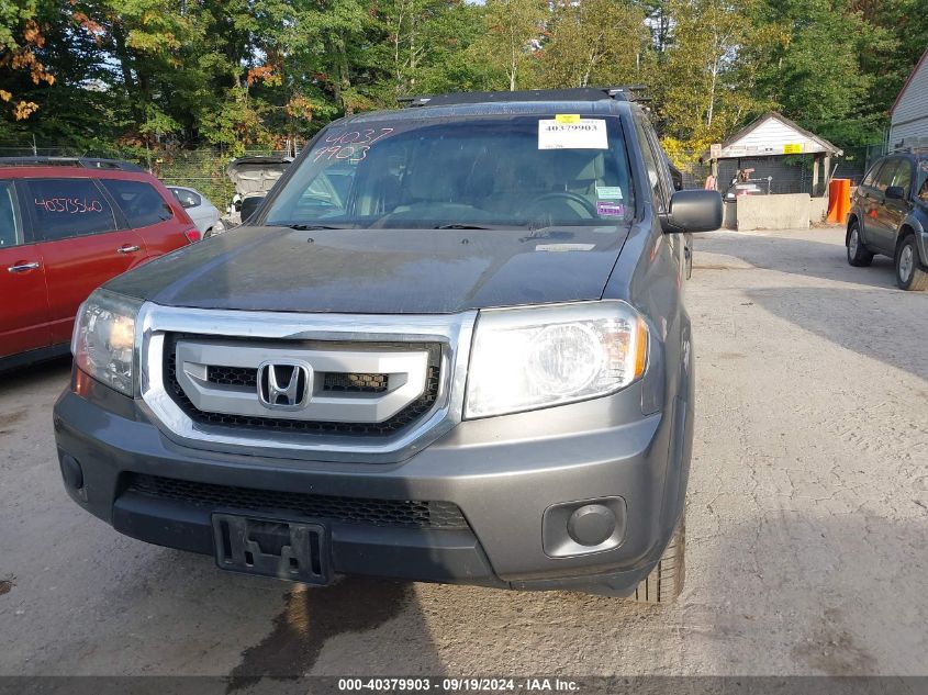 2011 Honda Pilot Lx VIN: 5FNYF4H29BB018192 Lot: 40379903