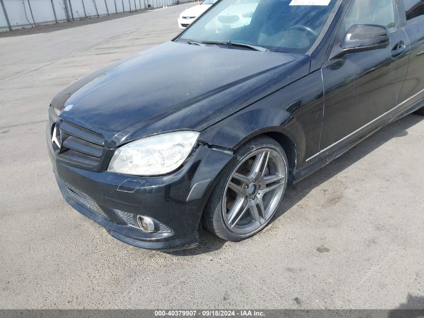 2009 Mercedes-Benz C 350 Sport VIN: WDDGF56X39R050727 Lot: 40379907