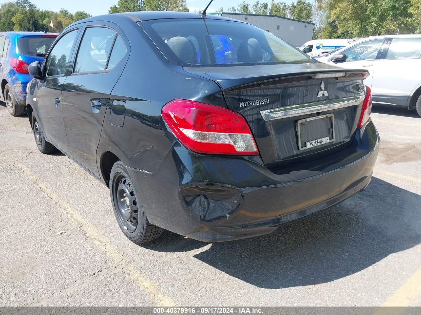 2017 Mitsubishi Mirage G4 Es VIN: ML32F3FJ8HHF09099 Lot: 40379916