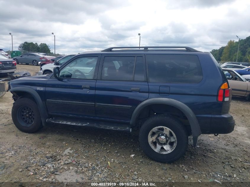 2003 Mitsubishi Montero Sport Es/Ls VIN: JA4LS21H53J041384 Lot: 40379919