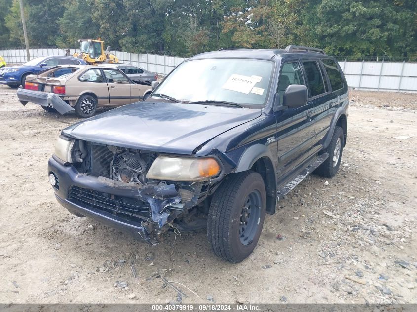 JA4LS21H53J041384 2003 Mitsubishi Montero Sport Es/Ls