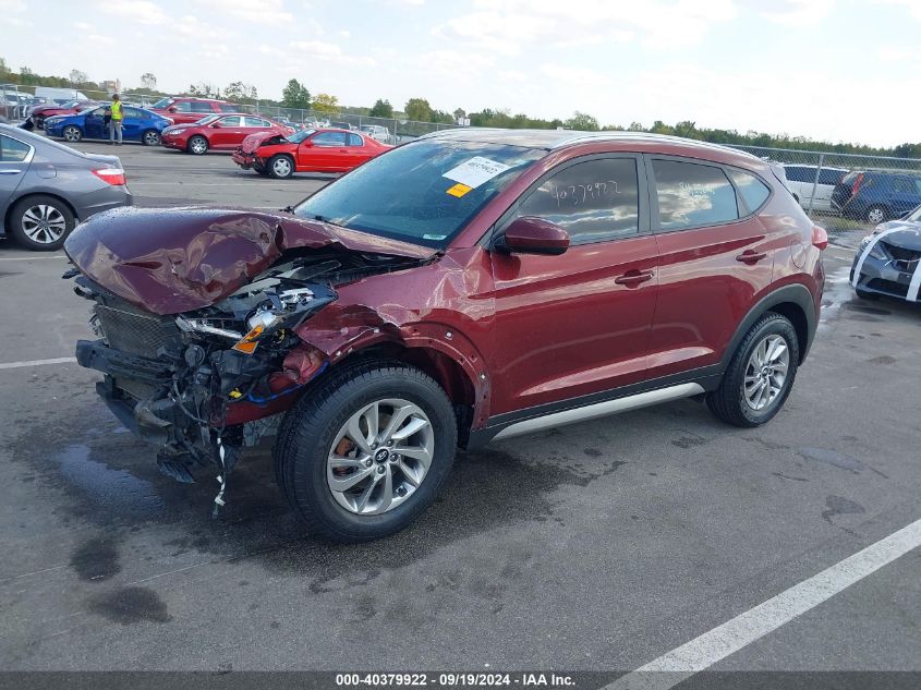 KM8J33A49HU295209 2017 HYUNDAI TUCSON - Image 2