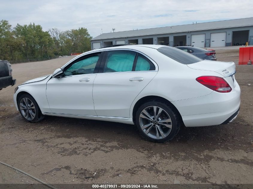 2018 Mercedes-Benz C 300 4Matic VIN: 55SWF4KBXJU260017 Lot: 40379931